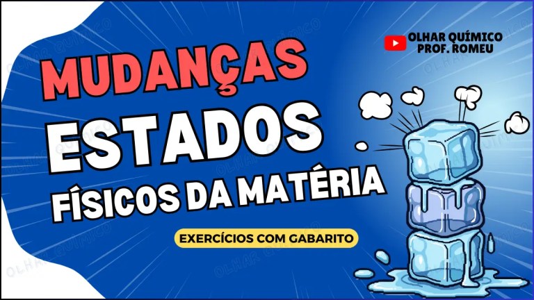 Estados Físicos e Mudanças: Exercícios [Gabarito]